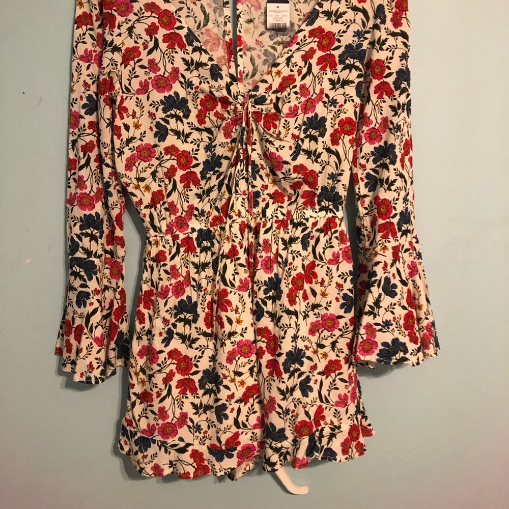 American Eagle Flower Romper